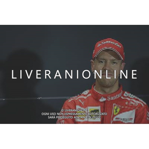 Sebastian Vettel (GER) Ferrari in the FIA Press Conference. 27.05.2017. Formula 1 World Championship, Rd 6, Monaco Grand Prix, Monte Carlo, Monaco, Qualifying Day. AG ALDO LIVERANI SAS ONLY ITALY