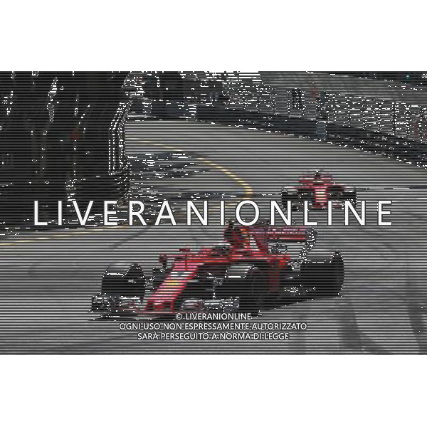 Kimi Raikkonen (FIN) Ferrari SF70H. 28.05.2017. Formula 1 World Championship, Rd 6, Monaco Grand Prix, Monte Carlo, Monaco, Race Day. / AGENZIA ALDO LIVERANI SAS - ITALY ONLY EDITORIAL USE ONLY