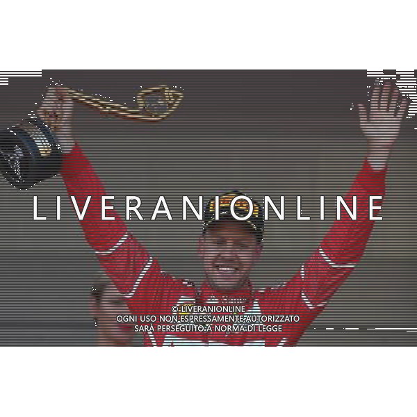 1st place Sebastian Vettel (GER) Ferrari. 28.05.2017. Formula 1 World Championship, Rd 6, Monaco Grand Prix, Monte Carlo, Monaco, Race Day. / AGENZIA ALDO LIVERANI SAS - ITALY ONLY EDITORIAL USE ONLY