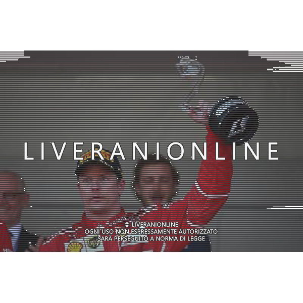 2nd place Kimi Raikkonen (FIN) Ferrari. 28.05.2017. Formula 1 World Championship, Rd 6, Monaco Grand Prix, Monte Carlo, Monaco, Race Day. / AGENZIA ALDO LIVERANI SAS - ITALY ONLY EDITORIAL USE ONLY
