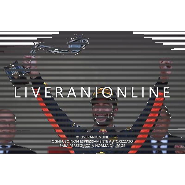 3rd place Daniel Ricciardo (AUS) Red Bull Racing RB13. 28.05.2017. Formula 1 World Championship, Rd 6, Monaco Grand Prix, Monte Carlo, Monaco, Race Day. / AGENZIA ALDO LIVERANI SAS - ITALY ONLY EDITORIAL USE ONLY