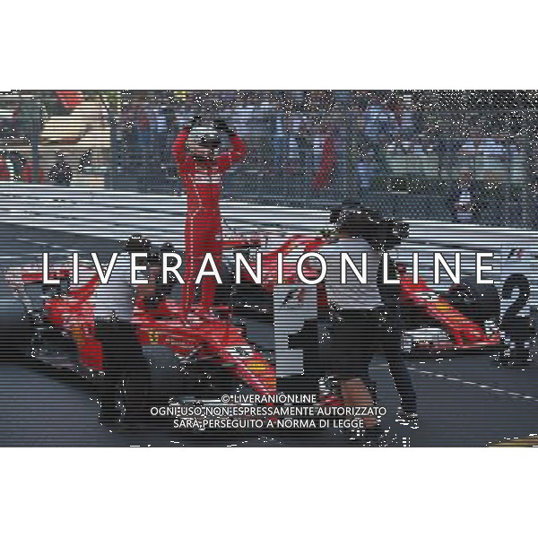 1st place Sebastian Vettel (GER) Ferrari. 28.05.2017. Formula 1 World Championship, Rd 6, Monaco Grand Prix, Monte Carlo, Monaco, Race Day. / AGENZIA ALDO LIVERANI SAS - ITALY ONLY EDITORIAL USE ONLY
