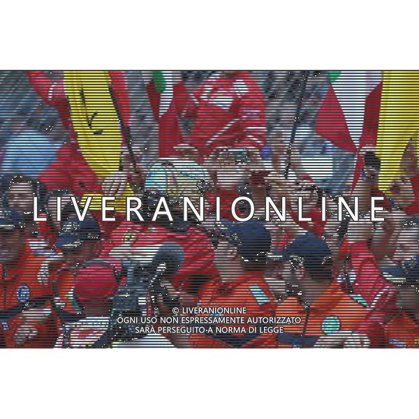 1st place Sebastian Vettel (GER) Ferrari. 28.05.2017. Formula 1 World Championship, Rd 6, Monaco Grand Prix, Monte Carlo, Monaco, Race Day. / AGENZIA ALDO LIVERANI SAS - ITALY ONLY EDITORIAL USE ONLY