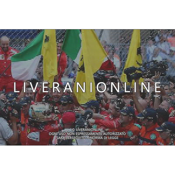1st place Sebastian Vettel (GER) Ferrari. 28.05.2017. Formula 1 World Championship, Rd 6, Monaco Grand Prix, Monte Carlo, Monaco, Race Day. / AGENZIA ALDO LIVERANI SAS - ITALY ONLY EDITORIAL USE ONLY