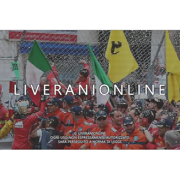 1st place Sebastian Vettel (GER) Ferrari. 28.05.2017. Formula 1 World Championship, Rd 6, Monaco Grand Prix, Monte Carlo, Monaco, Race Day. / AGENZIA ALDO LIVERANI SAS - ITALY ONLY EDITORIAL USE ONLY