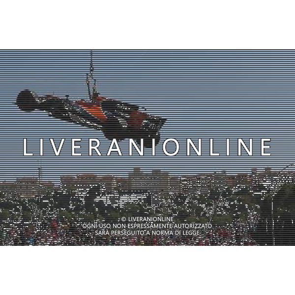 Stoffel Vandoorne (BEL) McLaren F1 28.05.2017. Formula 1 World Championship, Rd 6, Monaco Grand Prix, Monte Carlo, Monaco, Race Day. AG ALDO LIVERANI SAS ONLY ITALY