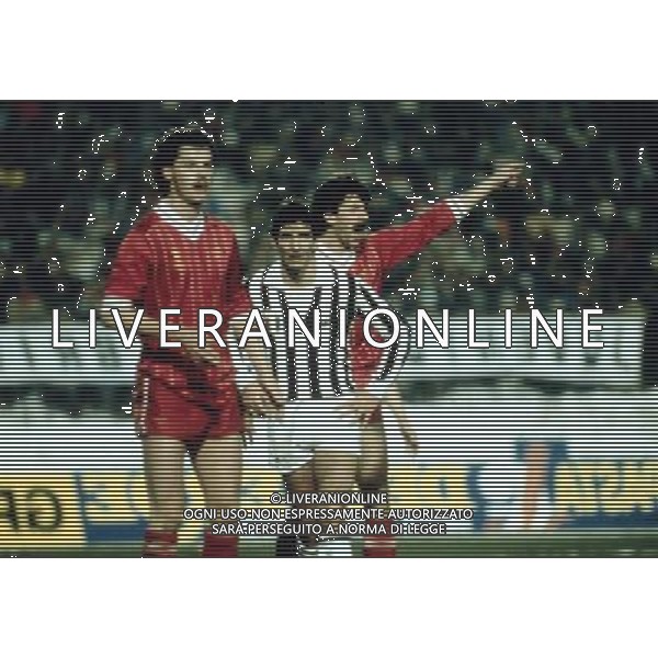 Juventus - Liverpool 1985 nella foto Paolo Rossi ph archivio agenzia aldo liverani