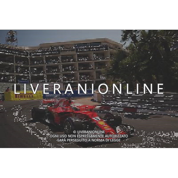 Sebastian Vettel (GER) Ferrari SF70H. 28.05.2017. Formula 1 World Championship, Rd 6, Monaco Grand Prix, Monte Carlo, Monaco, Race Day. AG ALDO LIVERANI SAS ONLY ITALY