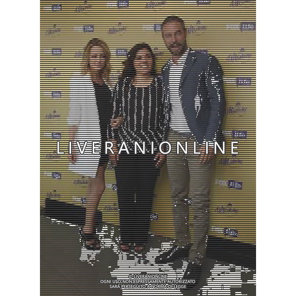 Milano ( MI ) 29/05/2017 Photocall 4 Mamme, nuovo format originale in 8 puntate sviluppato da Fox Networks Group Italia Nella foto: Georgia Luzi, Roberta Cavallo ( Tata ) e Flavio Montrucchio PH Lauro Montagnini AG ALDO LIVERANI SAS