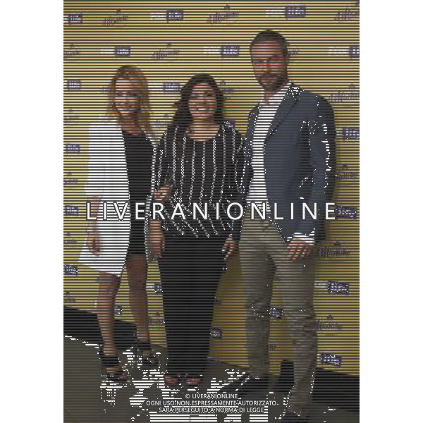 Milano ( MI ) 29/05/2017 Photocall 4 Mamme, nuovo format originale in 8 puntate sviluppato da Fox Networks Group Italia Nella foto: Georgia Luzi, Roberta Cavallo ( Tata ) e Flavio Montrucchio PH Lauro Montagnini AG ALDO LIVERANI SAS