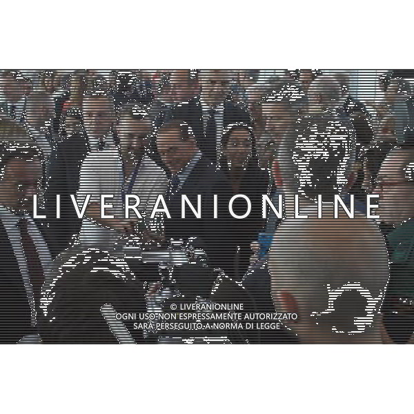 Milano ( MI ) 30/05/2017 Rosa Camuna a Berlusconi e Moratti Nella foto: Silvio Berlusconi PH Lauro Montagnini / AGENZIA ALDO LIVERANI SAS