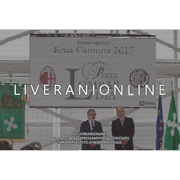 Milano ( MI ) 30/05/2017 Rosa Camuna a Berlusconi e Moratti Nella foto: Roberto Maroni e Andrea Monti PH Lauro Montagnini / AGENZIA ALDO LIVERANI SAS
