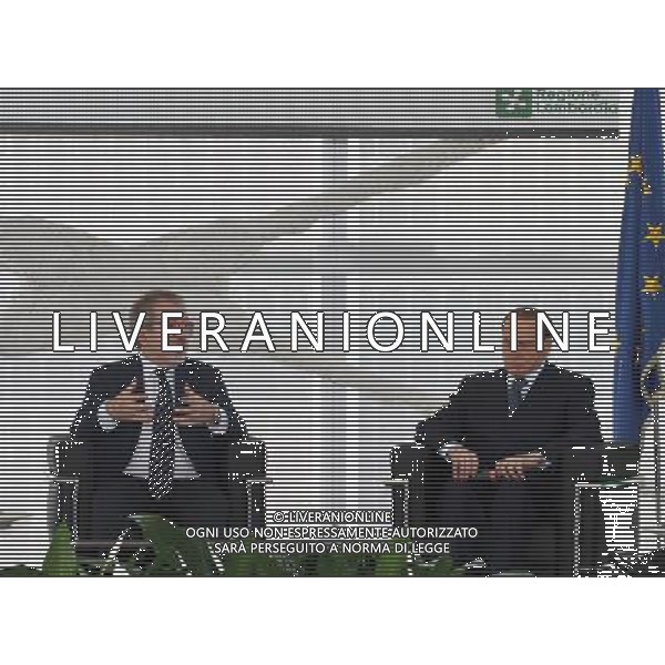 Milano ( MI ) 30/05/2017 Rosa Camuna a Berlusconi e Moratti Nella foto: Roberto Maroni e Silvio Berlusconi PH Lauro Montagnini / AGENZIA ALDO LIVERANI SAS