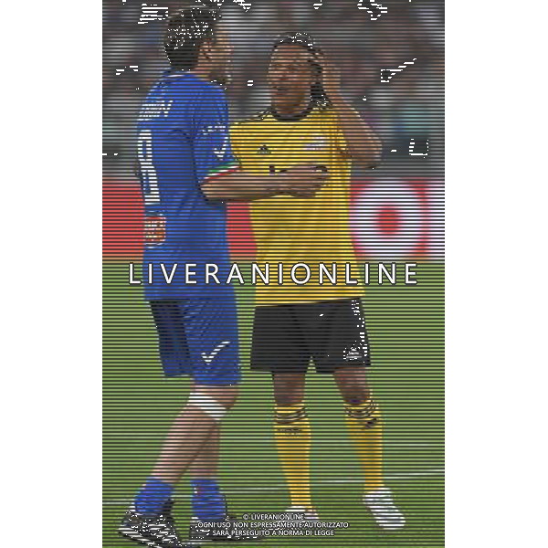 XXVI Partita del Cuore 2017 Torino - 30.05.2017 Nazionale Italiana Cantanti vs Campioni della Ricerca Nella Foto:Edgar Davids e Zvonimir Boban /Ph.Vitez-Ag. Aldo Liverani