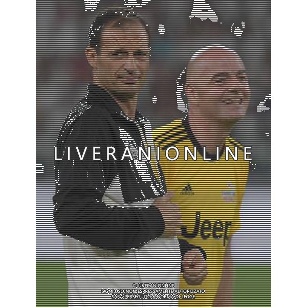 XXVI Partita del Cuore 2017 Torino - 30.05.2017 Nazionale Italiana Cantanti vs Campioni della Ricerca Nella Foto:Massimiliano Allegri e Gianni Infantino /Ph.Vitez-Ag. Aldo Liverani