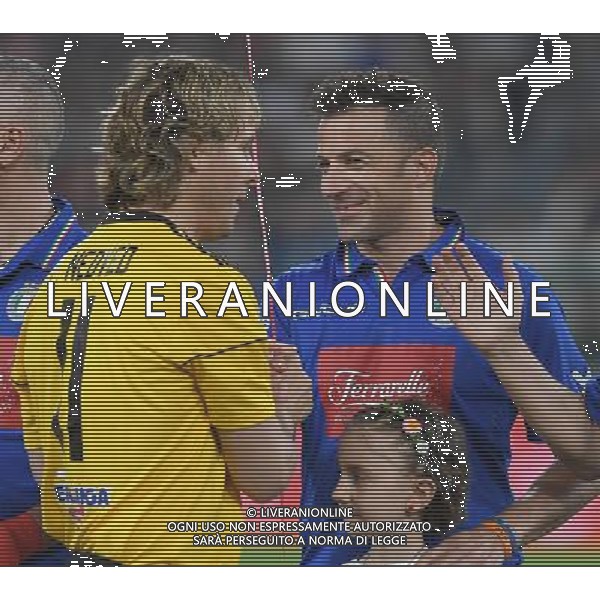 XXVI Partita del Cuore 2017 Torino - 30.05.2017 Nazionale Italiana Cantanti vs Campioni della Ricerca Nella Foto:Alessandro Del Piero e Pavel Nedved /Ph.Vitez-Ag. Aldo Liverani