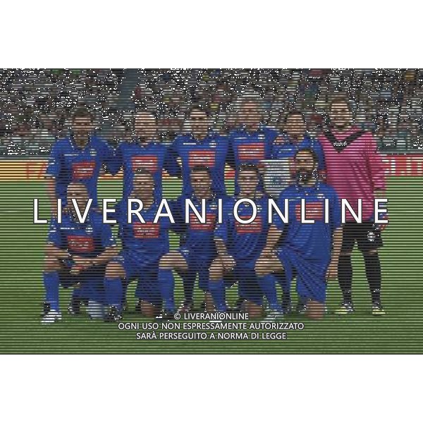 XXVI Partita del Cuore 2017 Torino - 30.05.2017 Nazionale Italiana Cantanti vs Campioni della Ricerca Nella Foto:Nazionale Cantanti Boban,Ruggeri,Bova,Fabi,Morandi,Rubino,Ramazzotti,Belli,Del Piero,Benji,Marcoreâ€™ /Ph.Vitez-Ag. Aldo Liverani