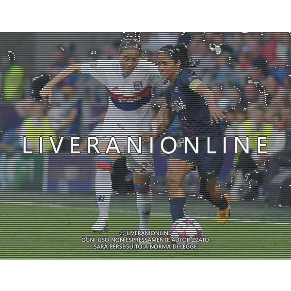UEFA Women\'s Champions League 2016/2017 Finale Cardiff (Galles) - 01.06.2017 Lione-Paris Saint Germain Nella Foto:shirley cruz trana - camille abily /Ph.Vitez-Ag. Aldo Liverani