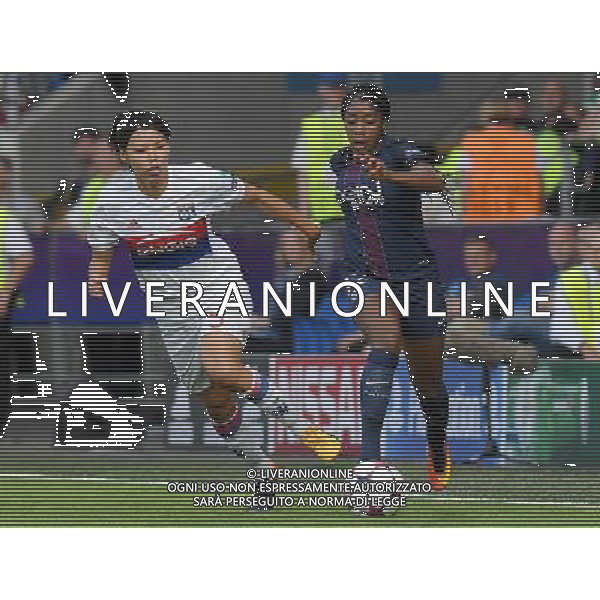 UEFA Women\'s Champions League 2016/2017 Finale Cardiff (Galles) - 01.06.2017 Lione-Paris Saint Germain Nella Foto:ashley lawrence - saki kumagai /Ph.Vitez-Ag. Aldo Liverani