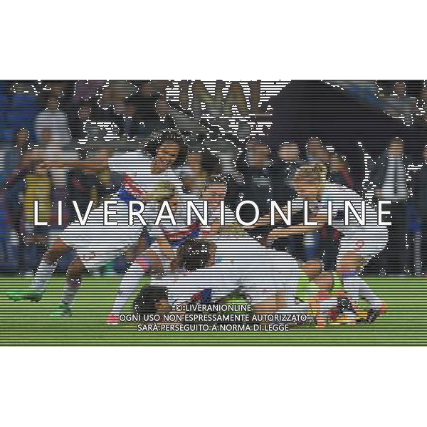 UEFA Women\'s Champions League 2016/2017 Finale Cardiff (Galles) - 01.06.2017 Lione-Paris Saint Germain Nella Foto: l\'esultanza e la gioia delle giocatrici del lione /Ph.Vitez-Ag. Aldo Liverani