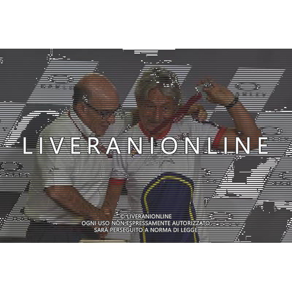 02.06.2017. Circuito Internazionale Mugello. Scarperia, Italia. Marco Lucchinelli, cerimonia MotoGP Legend. FOTO G. PIAZZOLLA-AG ALDO LIVERANI SAS