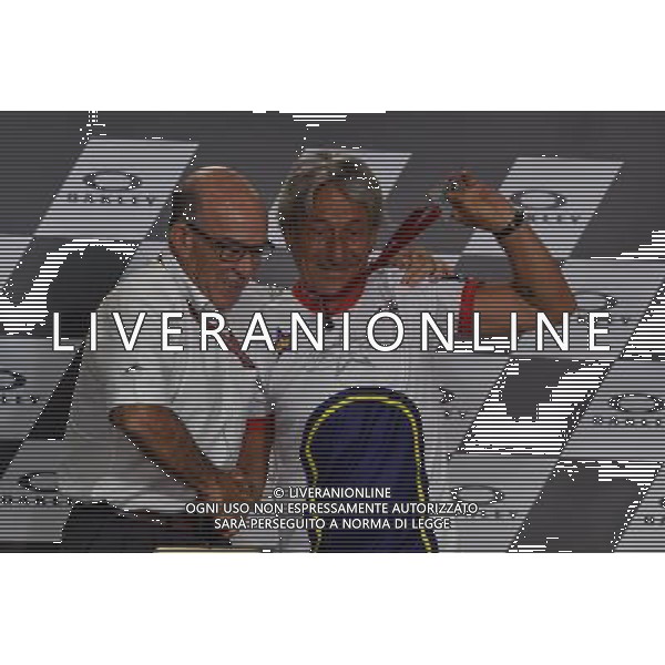 02.06.2017. Circuito Internazionale Mugello. Scarperia, Italia. Marco Lucchinelli, cerimonia MotoGP Legend. FOTO G. PIAZZOLLA-AG ALDO LIVERANI SAS