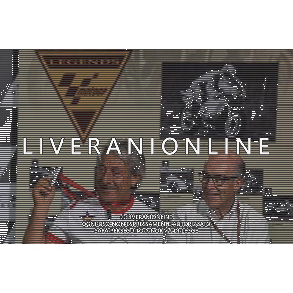 02.06.2017. Circuito Internazionale Mugello. Scarperia, Italia. Marco Lucchinelli, cerimonia MotoGP Legend. FOTO G. PIAZZOLLA-AG ALDO LIVERANI SAS