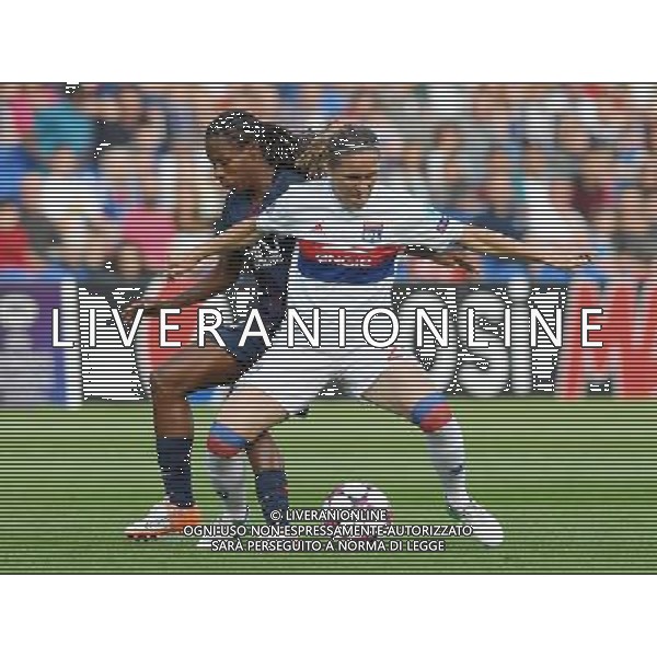UEFA Women\'s Champions League 2016/2017 Finale Cardiff (Galles) - 01.06.2017 Lione-Paris Saint Germain Nella Foto:Camille Abily - Irene Paredes /Ph.Vitez-Ag. Aldo Liverani