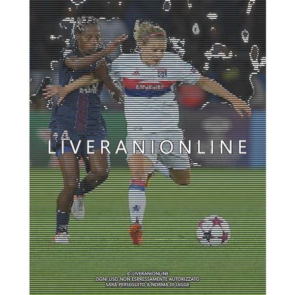 UEFA Women\'s Champions League 2016/2017 Finale Cardiff (Galles) - 01.06.2017 Lione-Paris Saint Germain Nella Foto:Eugenie Le Sommer - Formiga /Ph.Vitez-Ag. Aldo Liverani