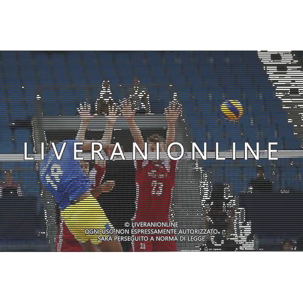 Pesaro - FIVB World League Pool A1 02/06/2017 Brasile Polonia nella foto: LUCARELLI SOUZA RICCARDO ©Claudio Zamagni/Agenzia Aldo Liverani LUCARELLI SOUZA RICCARDO during FIVB World League volleyball pool A1 match between Brazil and Poland at Adriatic Arena on June 02, 2017 in Adriatic Arena Pesaro 