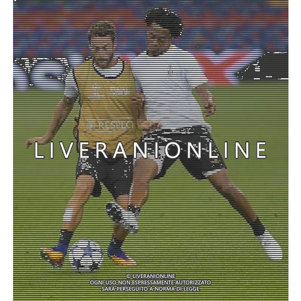 UEFA Champions League 2016/2017 Finale Cardiff (Galles) - 02.06.2017 Allenamento Juventus Real Madrid Nella Foto:marchisio cuadrado /Ph.Vitez-Ag. Aldo Liverani
