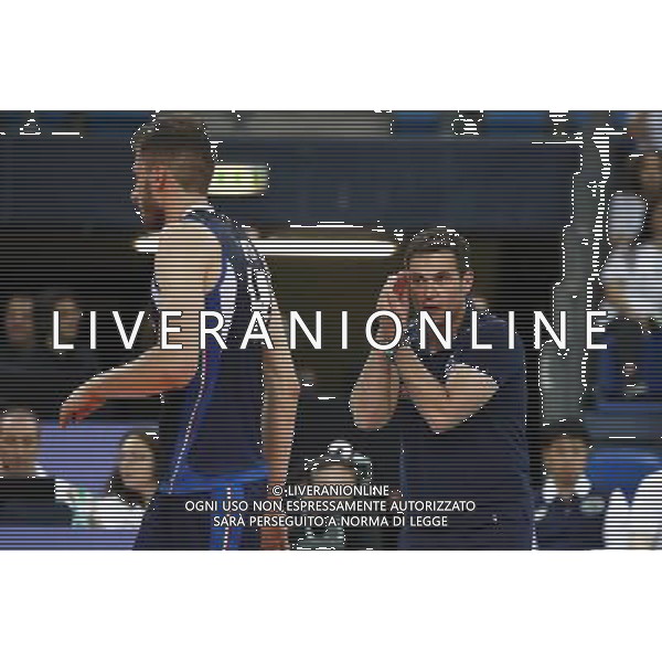 Pesaro - FIVB World League Pool A1 02/06/2017 Italia - Iran nella foto: IL COACH BLENGINI GIANLORENZO ©Claudio Zamagni/Agenzia Aldo Liverani BLENGINI GIANLORENZO COACH during FIVB World League volleyball pool A1 match between Italy and Iran at Adriatic Arena on June 02, 2017 in Adriatic Arena Pesaro Photo credit: CLAUDIO ZAMAGNI/ALDO LIVERANI PHOTO AGENCY 