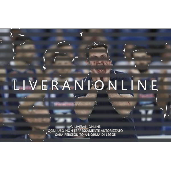 Pesaro - FIVB World League Pool A1 02/06/2017 Italia - Iran nella foto: COACH BLENGINI GIANLORENZO ©Claudio Zamagni/Agenzia Aldo Liverani BLENGINI GIANLORENZO COACH during FIVB World League volleyball pool A1 match between Italy and Iran at Adriatic Arena on June 02, 2017 in Adriatic Arena Pesaro Photo credit: CLAUDIO ZAMAGNI/ALDO LIVERANI PHOTO AGENCY 