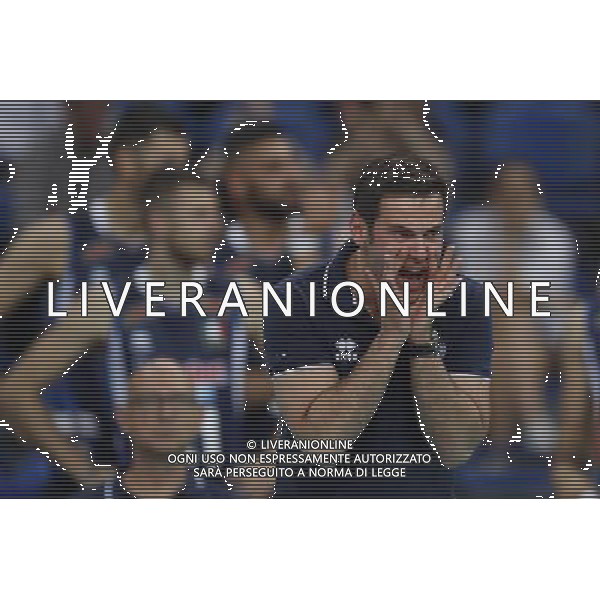 Pesaro - FIVB World League Pool A1 02/06/2017 Italia - Iran nella foto: COACH BLENGINI GIANLORENZO ©Claudio Zamagni/Agenzia Aldo Liverani BLENGINI GIANLORENZO COACH during FIVB World League volleyball pool A1 match between Italy and Iran at Adriatic Arena on June 02, 2017 in Adriatic Arena Pesaro Photo credit: CLAUDIO ZAMAGNI/ALDO LIVERANI PHOTO AGENCY 