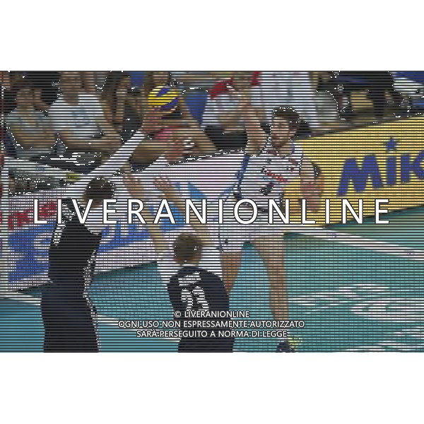 Pesaro - FIVB World League Pool A1 03/06/2017 Italia - Polonia nella foto: VETTORI LUCA Â©Claudio Zamagni/Agenzia Aldo Liverani VETTORI LUCA during FIVB World League volleyball pool A1 match between Italy and Poland at Adriatic Arena on June 03, 2017 in Pesaro Photo credit by Claudio Zamagni/Aldo Liverani Photo Agency / AGENZIA ALDO LIVERANI SAS