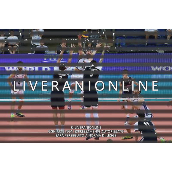 2017.06.03 Pesaro Siatkowka mezczyzn Liga Swiatowa 2017 Grupa A1 Polska - Wlochy N/z Filippo Lanza Foto Martyna Szydlowska / Newspix 2017.06.03 Pesaro Men volleyball FIVB World league 2017 Pool A1 Poland - Italy Filippo Lanza Credit: Martyna Szydlowska / Newspix --- Newspix.pl AG ALDO LIVERANI SAS *** Local Caption *** www.newspix.pl mail us: info@newspix.pl call us: 0048 022 23 22 222 --- Polish Picture Agency by Ringier Axel Springer Poland