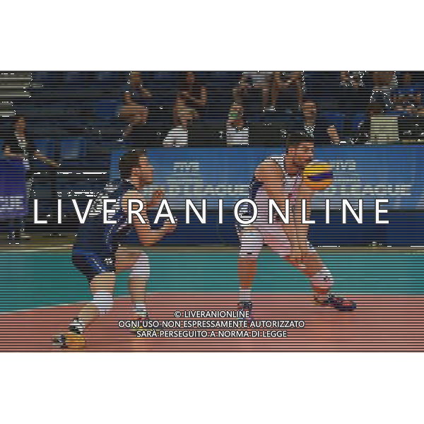 2017.06.03 Pesaro Siatkowka mezczyzn Liga Swiatowa 2017 Grupa A1 Polska - Wlochy N/z Filippo Lanza, Massimo Colaci Foto Martyna Szydlowska / Newspix 2017.06.03 Pesaro Men volleyball FIVB World league 2017 Pool A1 Poland - Italy Filippo Lanza, Massimo Colaci Credit: Martyna Szydlowska / Newspix --- Newspix.pl AG ALDO LIVERANI SAS *** Local Caption *** www.newspix.pl mail us: info@newspix.pl call us: 0048 022 23 22 222 --- Polish Picture Agency by Ringier Axel Springer Poland