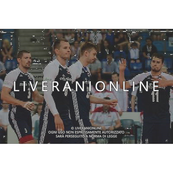 2017.06.03 Pesaro Siatkowka mezczyzn Liga Swiatowa 2017 Grupa A1 Polska - Wlochy N/z Dawid Konarski, Bartosz Kurek, Mateusz Bieniek, Fabian Drzyzga Foto Martyna Szydlowska / Newspix 2017.06.03 Pesaro Men volleyball FIVB World league 2017 Pool A1 Poland - Italy Dawid Konarski, Bartosz Kurek, Mateusz Bieniek, Fabian Drzyzga Credit: Martyna Szydlowska / Newspix --- Newspix.pl AG ALDO LIVERANI SAS *** Local Caption *** www.newspix.pl mail us: info@newspix.pl call us: 0048 022 23 22 222 --- Polish Picture Agency by Ringier Axel Springer Poland