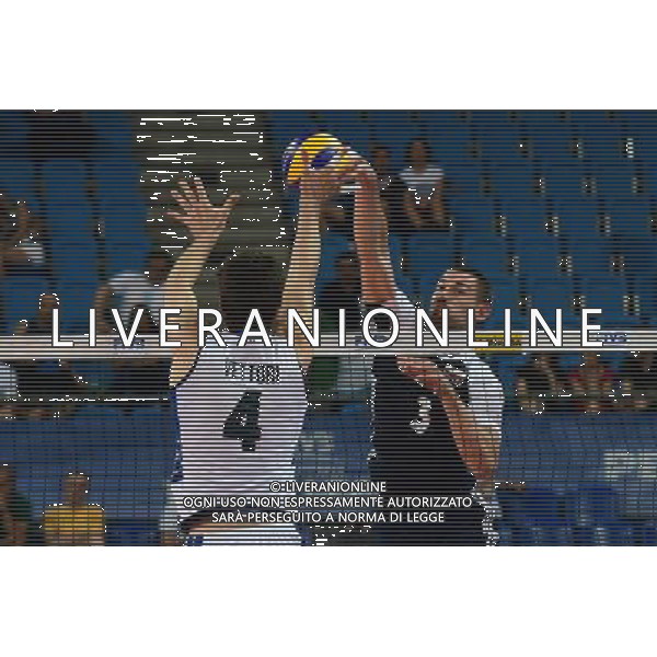 2017.06.03 Pesaro Siatkowka mezczyzn Liga Swiatowa 2017 Grupa A1 Polska - Wlochy N/z Luca Vettori, Dawid Konarski Foto Martyna Szydlowska / Newspix 2017.06.03 Pesaro Men volleyball FIVB World league 2017 Pool A1 Poland - Italy Luca Vettori, Dawid Konarski Credit: Martyna Szydlowska / Newspix --- Newspix.pl AG ALDO LIVERANI SAS *** Local Caption *** www.newspix.pl mail us: info@newspix.pl call us: 0048 022 23 22 222 --- Polish Picture Agency by Ringier Axel Springer Poland