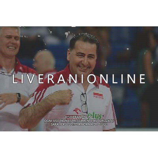 2017.06.03 Pesaro Siatkowka mezczyzn Liga Swiatowa 2017 Grupa A1 Polska - Wlochy N/z Ferdinando de Giorgi Foto Martyna Szydlowska / Newspix 2017.06.03 Pesaro Men volleyball FIVB World league 2017 Pool A1 Poland - Italy Ferdinando de Giorgi Credit: Martyna Szydlowska / Newspix --- Newspix.pl AG ALDO LIVERANI SAS *** Local Caption *** www.newspix.pl mail us: info@newspix.pl call us: 0048 022 23 22 222 --- Polish Picture Agency by Ringier Axel Springer Poland