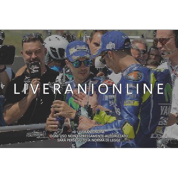 03.06.2017. Circuito Internazionale del Mugello. Scarperia, Italia. Qualifiche. Maverick vinales, valentino Rossi. FOTO G.PIAZZOLLA-AG ALDO LIVERANI SAS