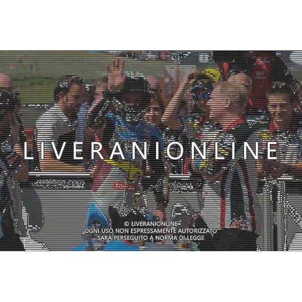 03.06.2017. Circuito Internazionale del Mugello. Scarperia, Italia. Moto2 parcochiuso.Franco Morbidelli. FOTO G.PIAZZOLLA-AG ALDO LIVERANI SAS