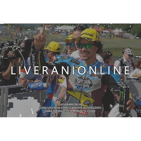 03.06.2017. Circuito Internazionale del Mugello. Scarperia, Italia. Moto2 parcochiuso.Franco Morbidelli. FOTO G.PIAZZOLLA-AG ALDO LIVERANI SAS