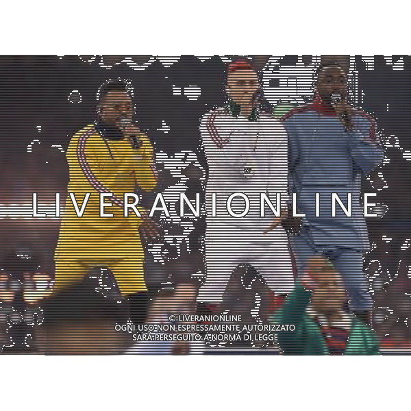 UEFA Champions League 2016/2017 Finale Cardiff (Galles) - 03.06.2017 Juventus-Real Madrid Nella Foto: I The Black Eyed Peas /Ph.Vitez-Ag. Aldo Liverani