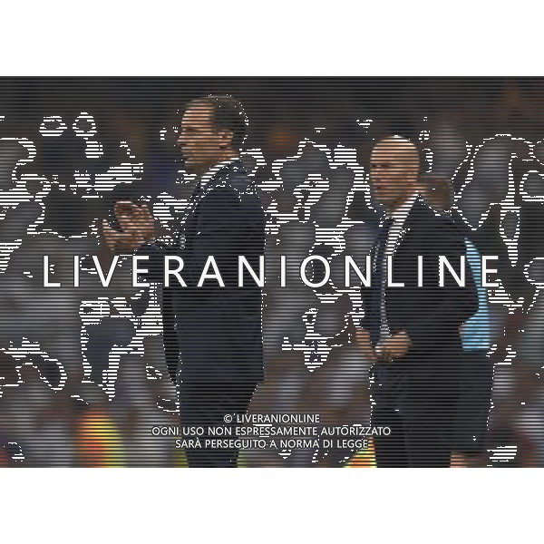 UEFA Champions League 2016/2017 Finale Cardiff (Galles) - 03.06.2017 Juventus-Real Madrid Nella Foto:allegri massimiliano e zinedine zidane /Ph.Vitez-Ag. Aldo Liverani