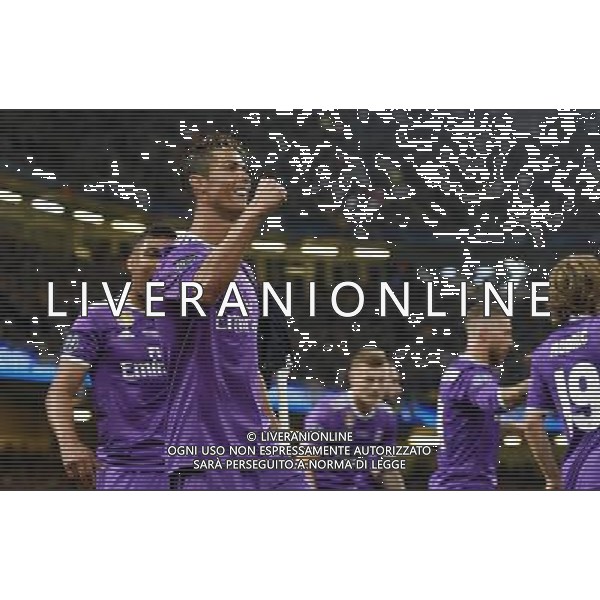 UEFA Champions League 2016/2017 Finale Cardiff (Galles) - 03.06.2017 Juventus-Real Madrid Nella Foto: esultanza dopo il gol di cristiano ronaldo /Ph.Vitez-Ag. Aldo Liverani