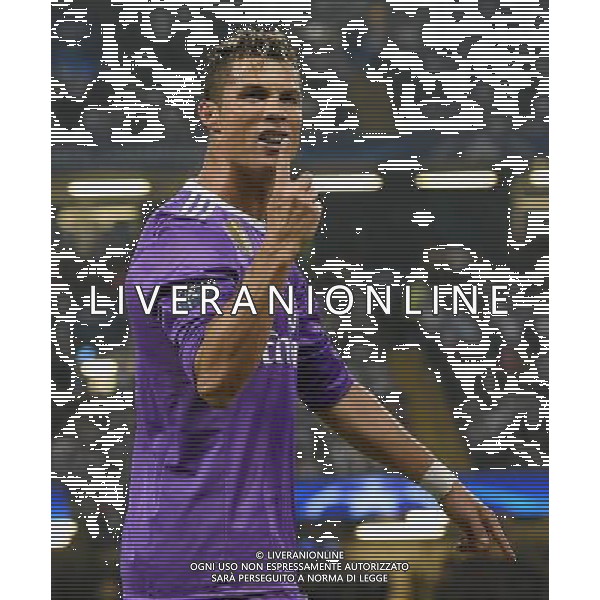 UEFA Champions League 2016/2017 Finale Cardiff (Galles) - 03.06.2017 Juventus-Real Madrid Nella Foto: esultanza dopo il gol di cristiano ronaldo /Ph.Vitez-Ag. Aldo Liverani