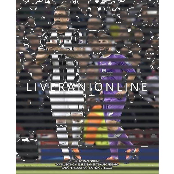 UEFA Champions League 2016/2017 Finale Cardiff (Galles) - 03.06.2017 Juventus-Real Madrid Nella Foto: mario mandzukic esultanza dopo il gol del pareggio /Ph.Vitez-Ag. Aldo Liverani