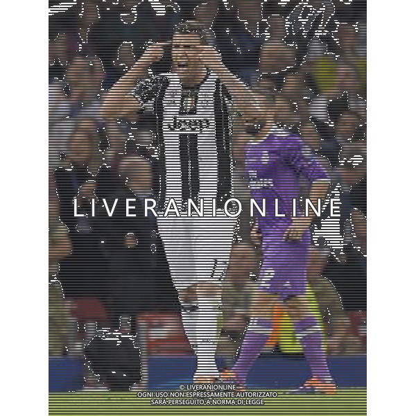 UEFA Champions League 2016/2017 Finale Cardiff (Galles) - 03.06.2017 Juventus-Real Madrid Nella Foto: mario mandzukic esultanza dopo il gol del pareggio /Ph.Vitez-Ag. Aldo Liverani