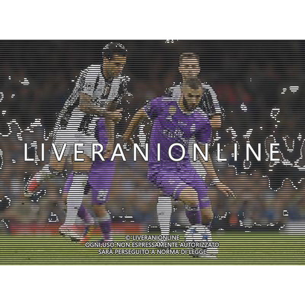 UEFA Champions League 2016/2017 Finale Cardiff (Galles) - 03.06.2017 Juventus-Real Madrid Nella Foto:benzema dani alves /Ph.Vitez-Ag. Aldo Liverani